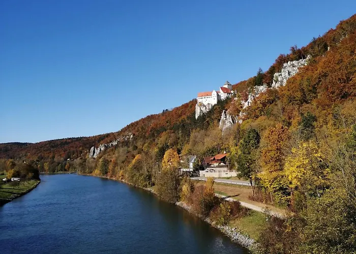 Blick Schloss Prunn * Риденбург